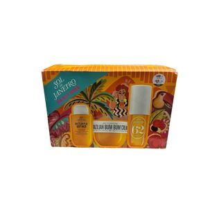 Sol de Janeiro Rio Body Retreat Set Bum Bum Cream 62 Mist Body Wash NIB